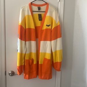 Disney Candy Corn cardigan